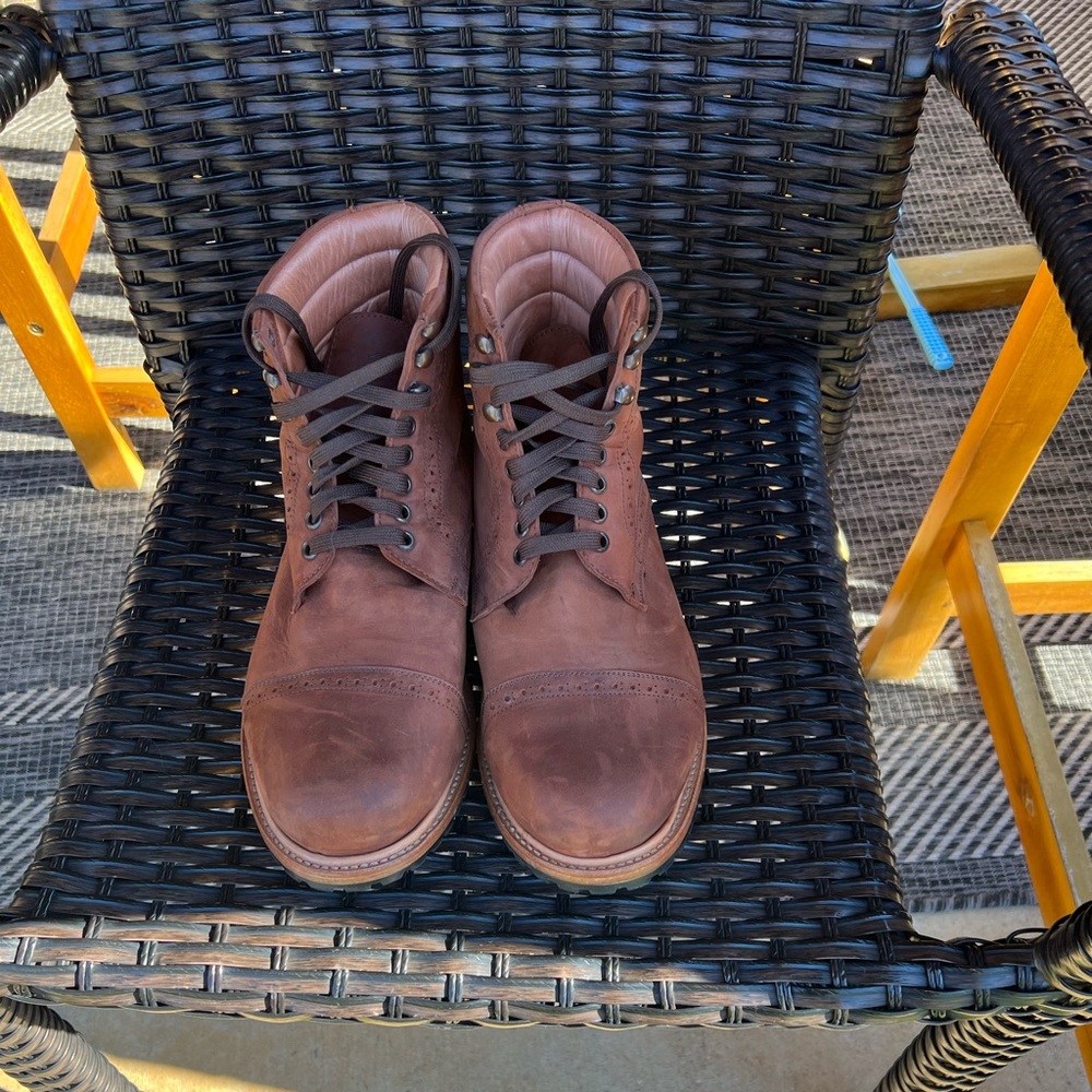 Wilcox Boots Size 12. Worn twice.